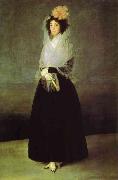 Francisco Jose de Goya The Countess of Carpio, Marquesa de la Solana. Sweden oil painting artist